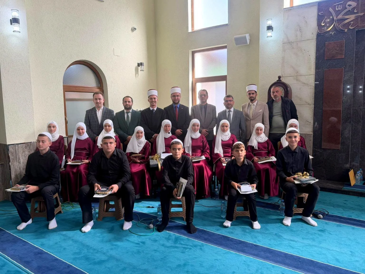 Hatme ceremony at the Drenovec neighbourhood mosque