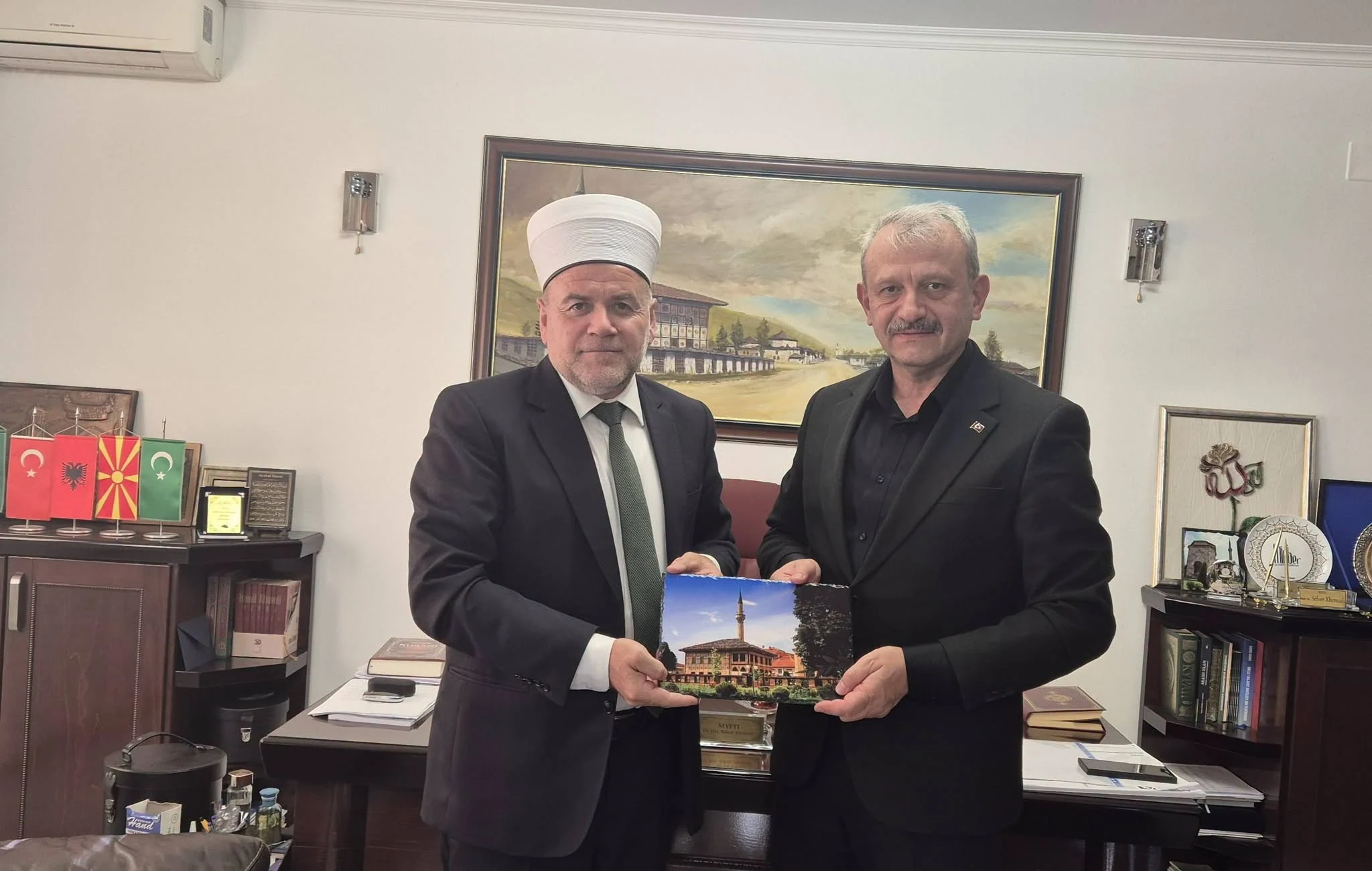 The Mufti welcomes a delegation from the Türkiye Diyanet Foundation