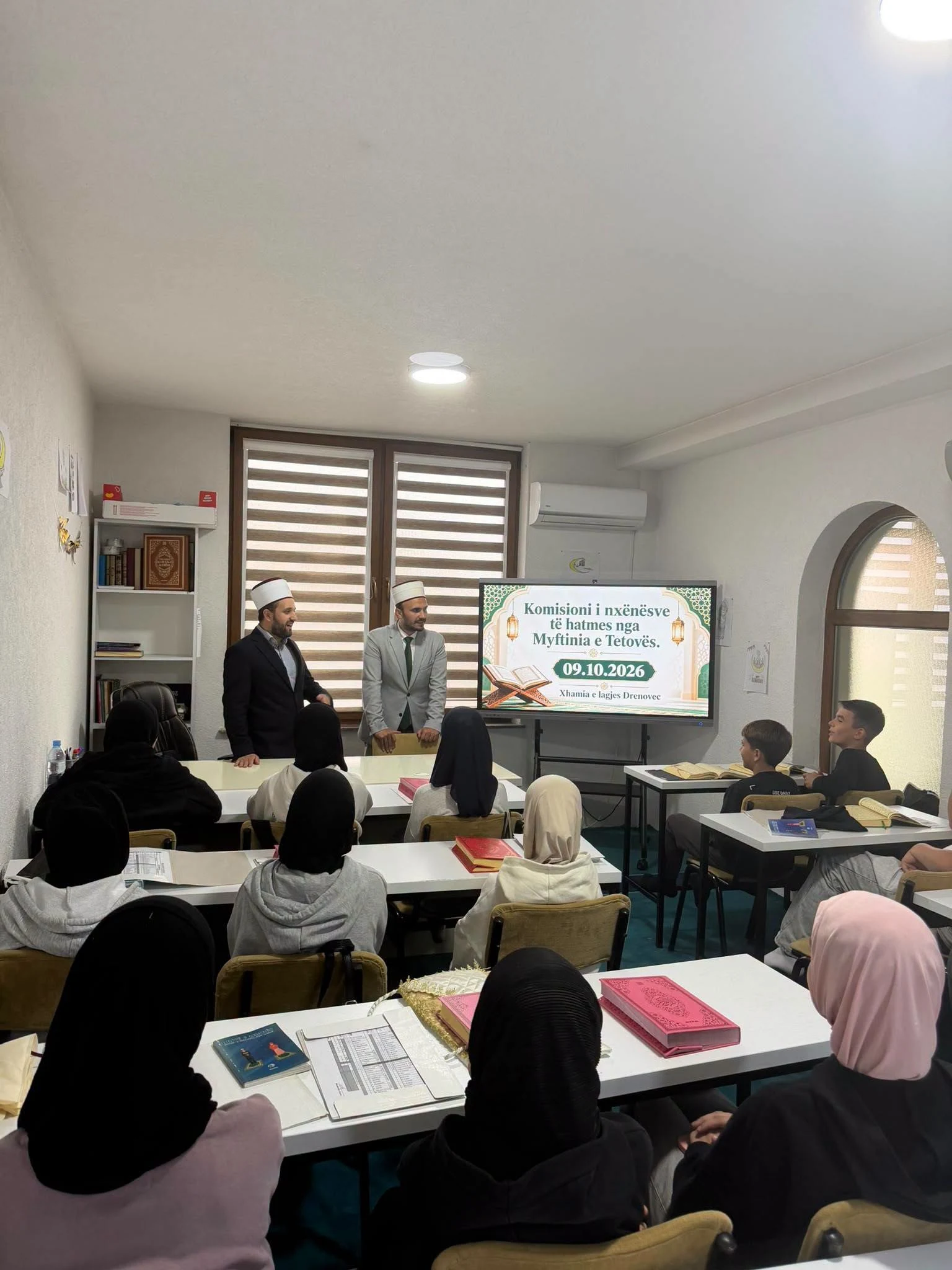 Drenovec mosque students successfully complete their Qur’an examination