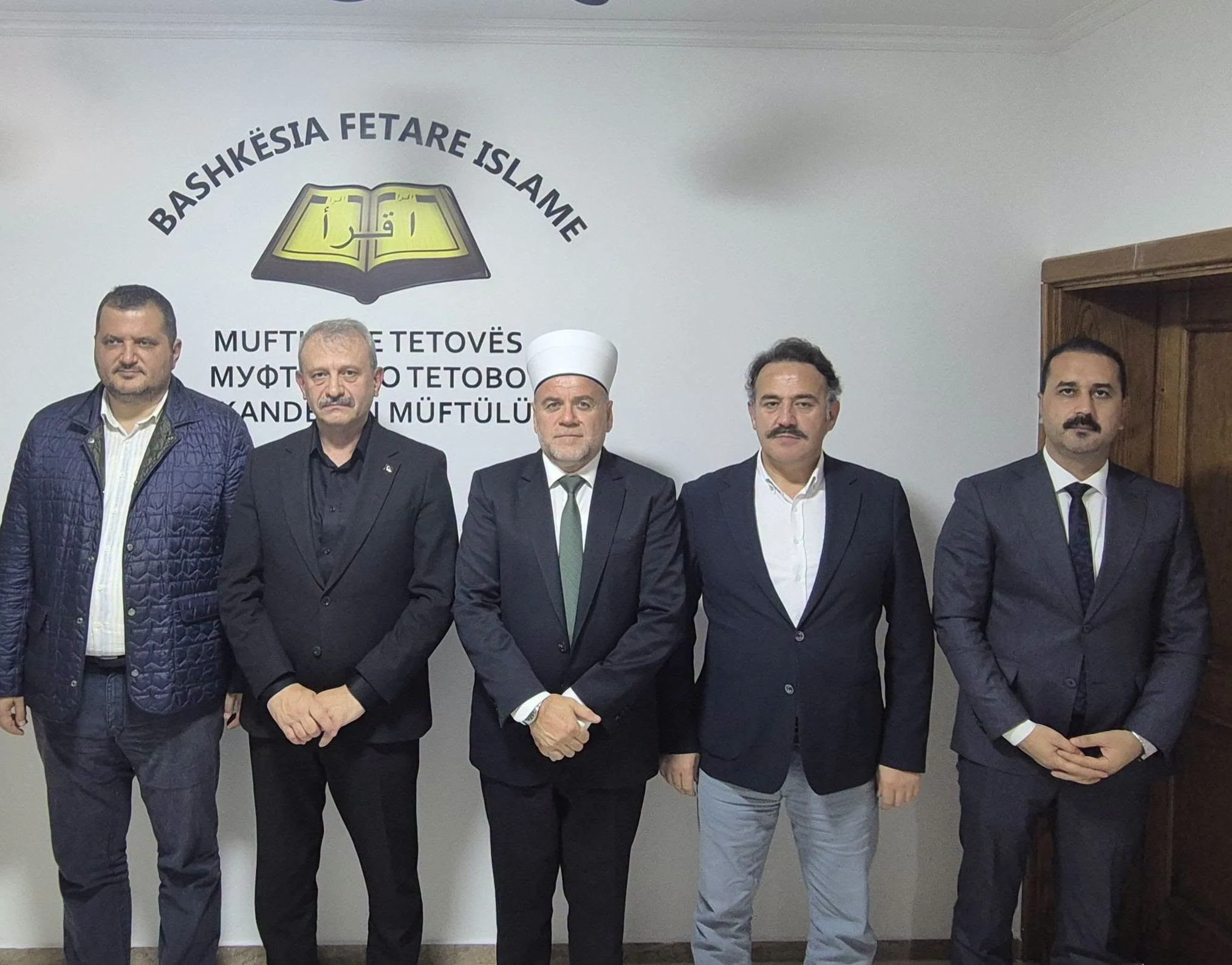 The Mufti welcomes a delegation from the Türkiye Diyanet Foundation